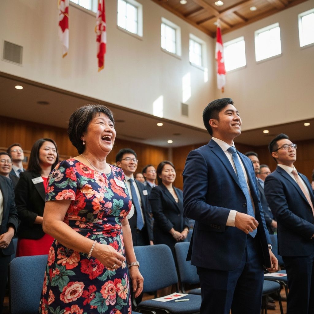 Canadian Citizenship Ceremony - Celebrating New Canadians